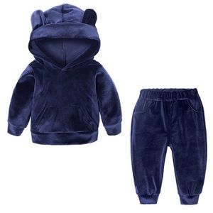 New Boutique Velvet Hoodie & Pant Set